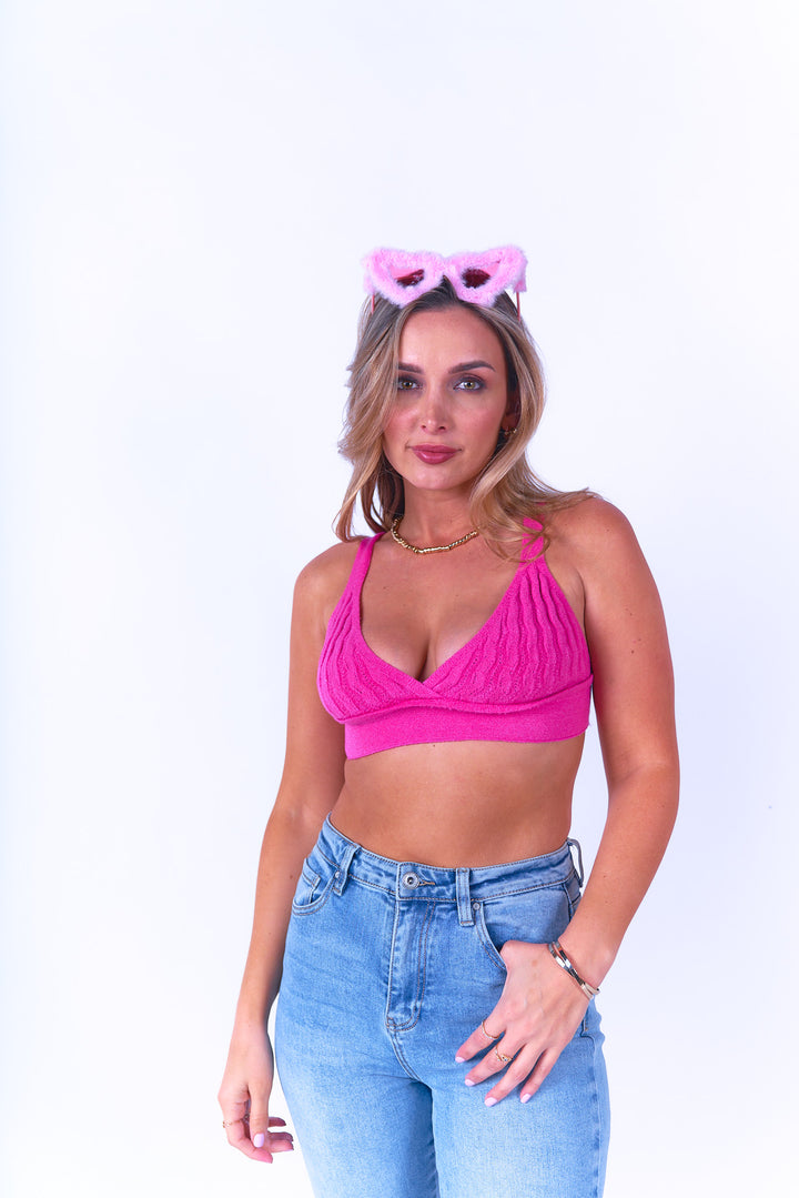 Camille Knitted Bra Top