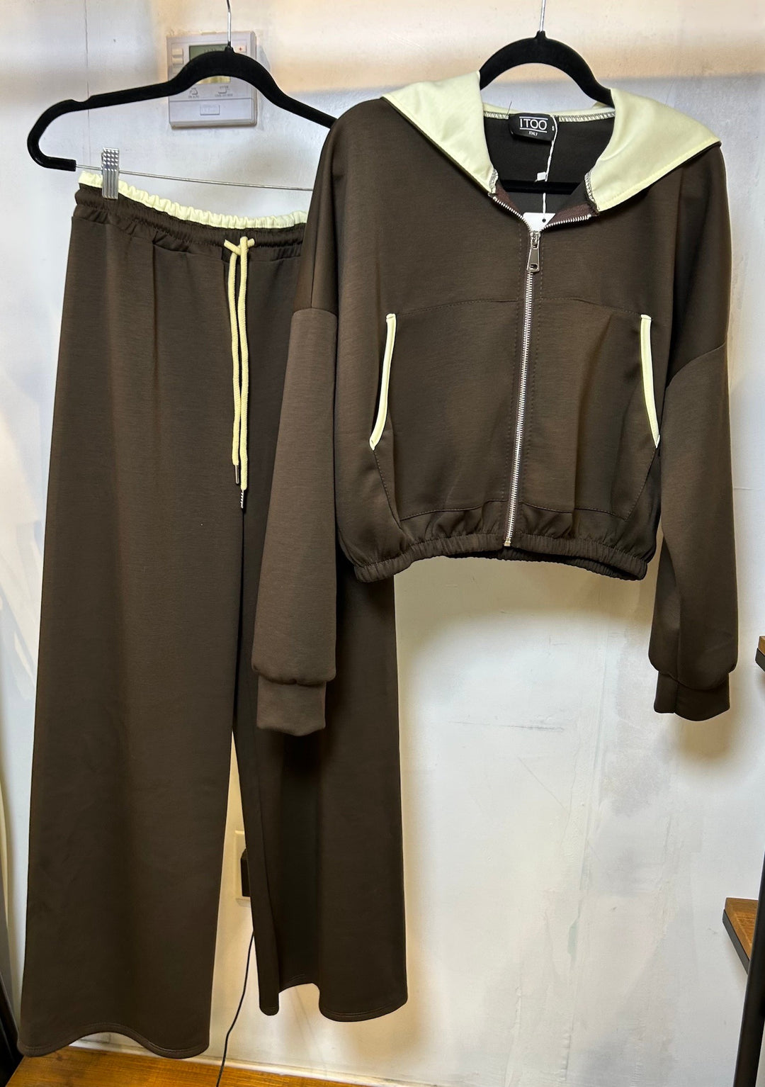 Zip-Up Hoodie and Jogger Set
