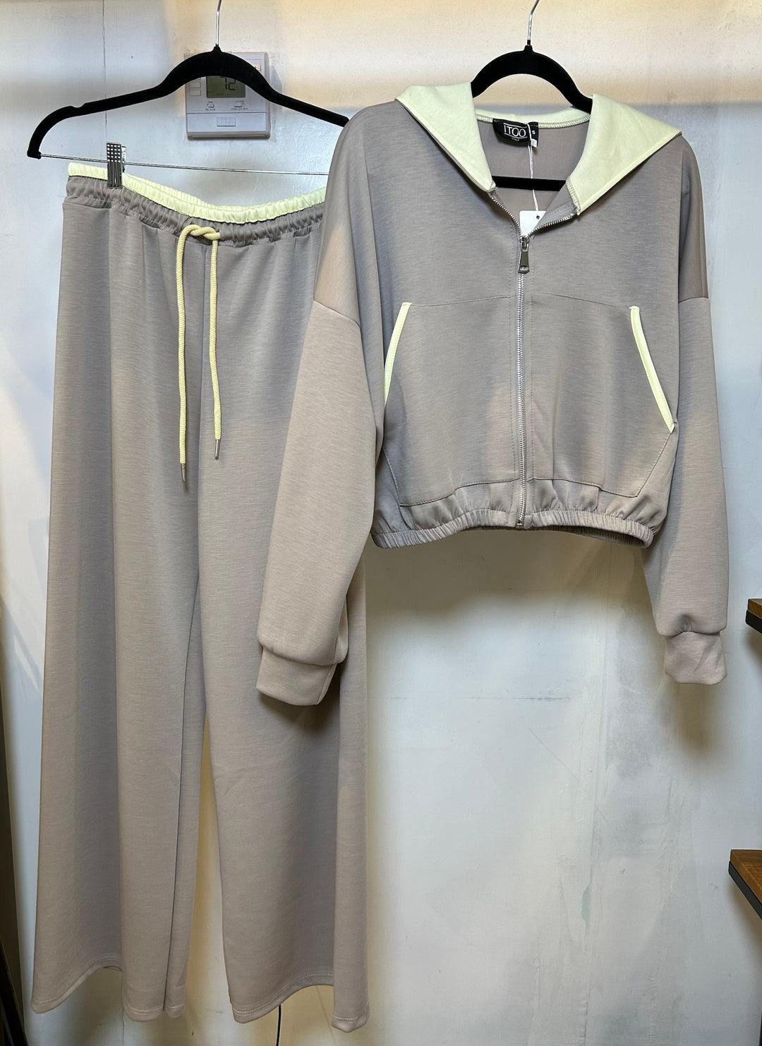 Zip-Up Hoodie and Jogger Set