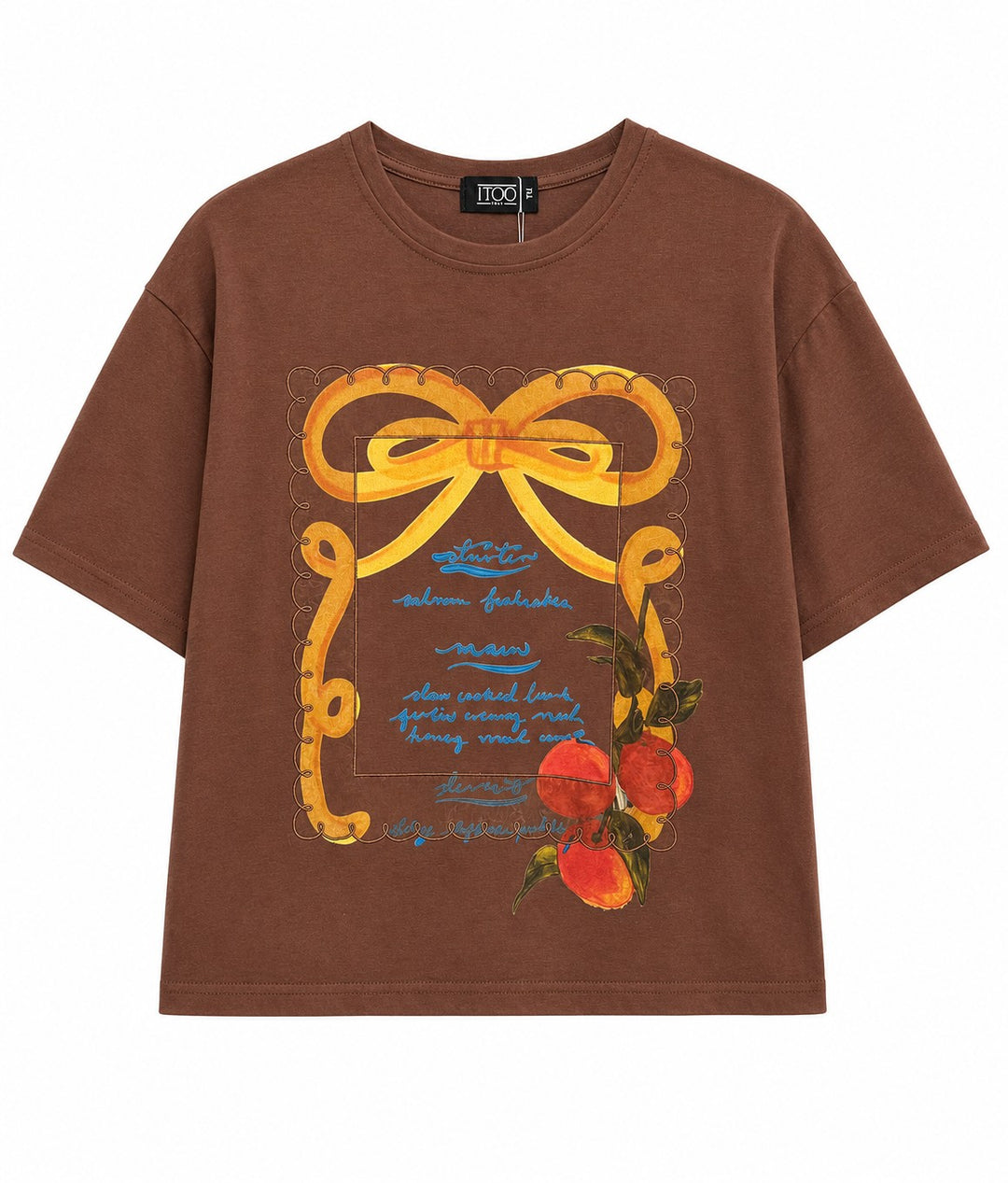 Oversized Graphic Cotton T-Shirt