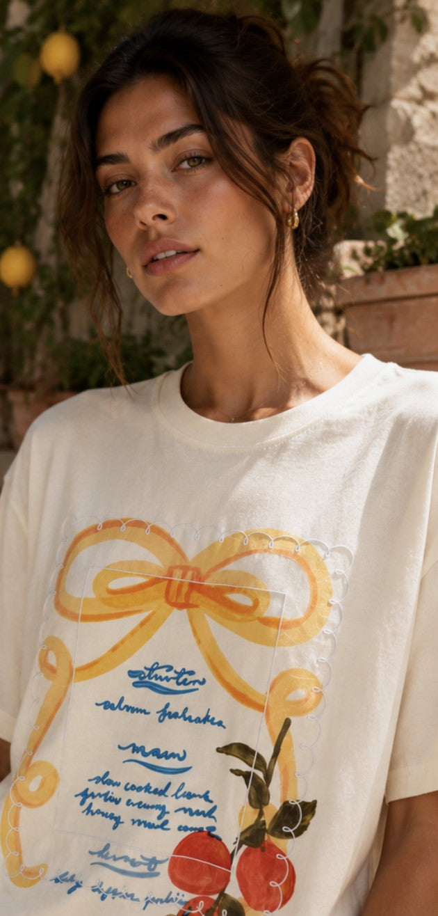 Oversized Graphic Cotton T-Shirt