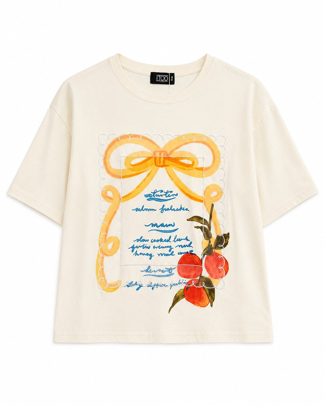 Oversized Graphic Cotton T-Shirt
