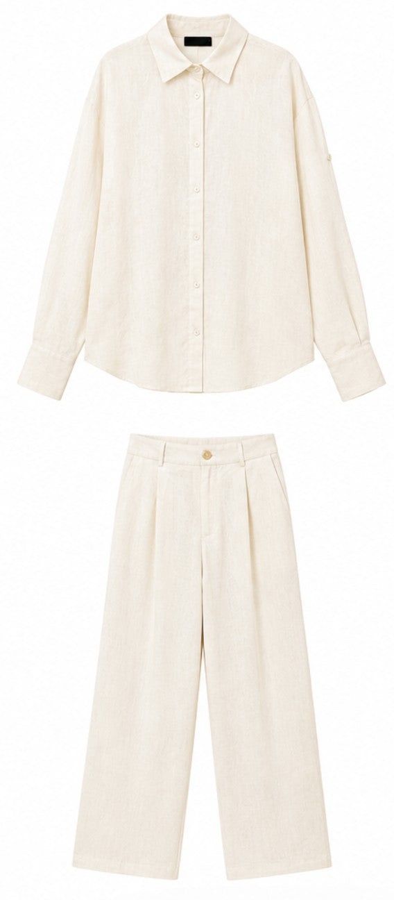 Open-Back Linen Set