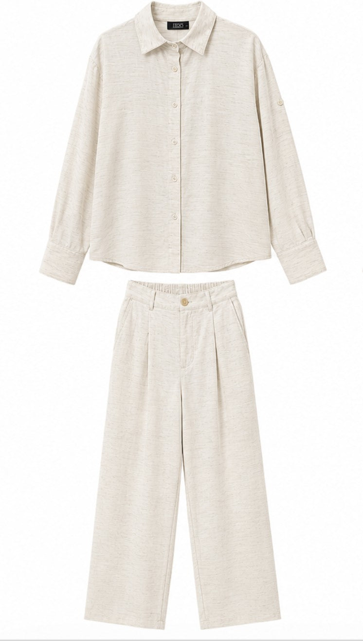 Open-Back Linen Set