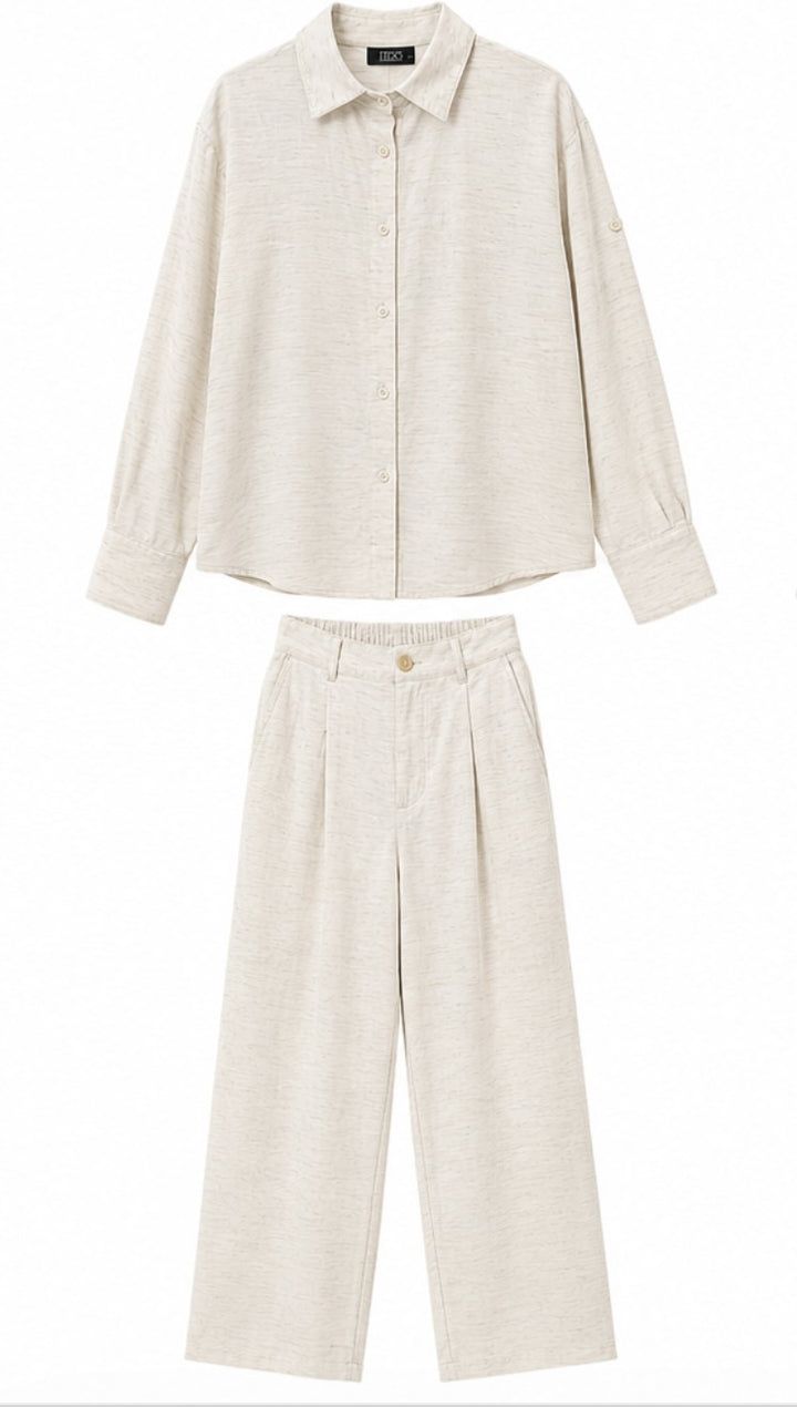 Open-Back Linen Set