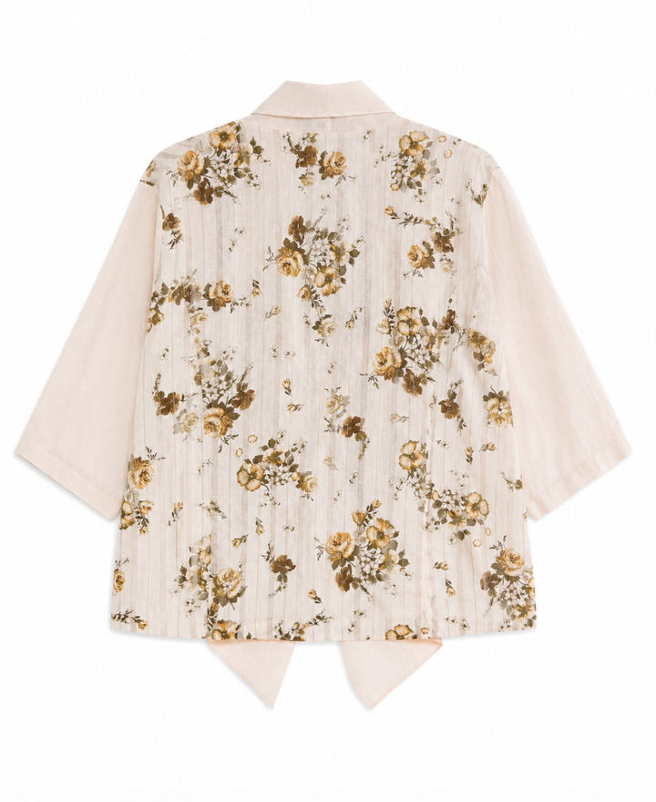 Floral Linen Lounge Set