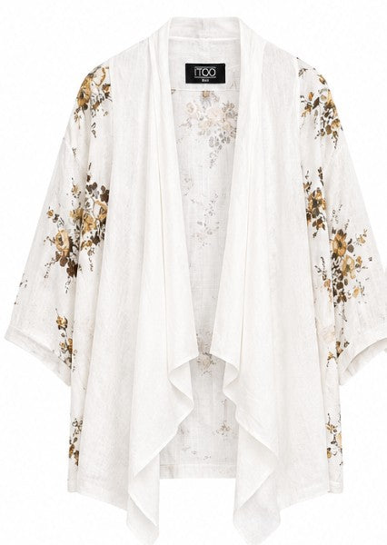 Floral Linen Lounge Set