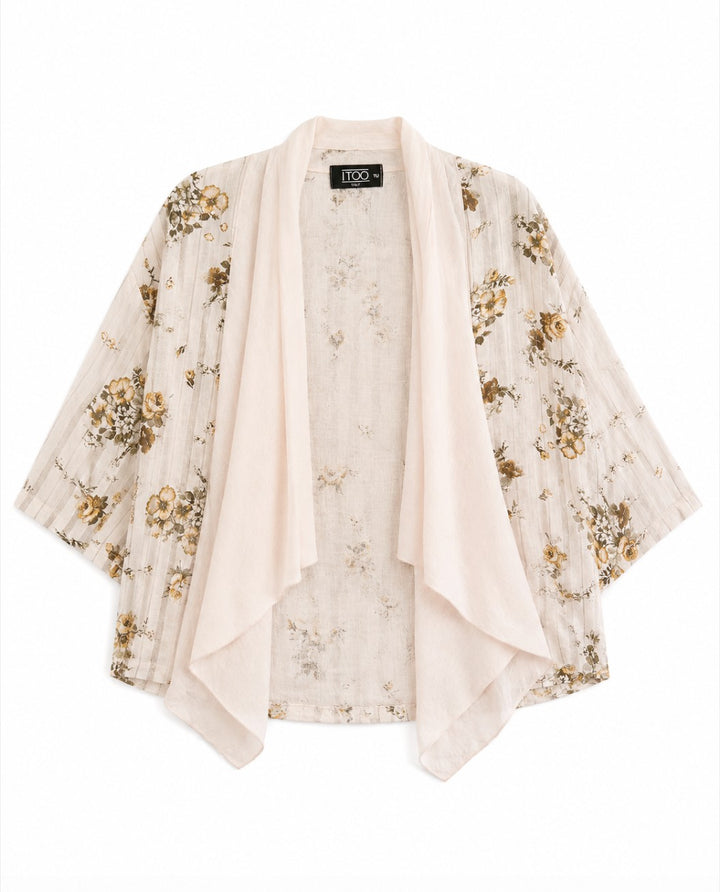 Floral Linen Lounge Set