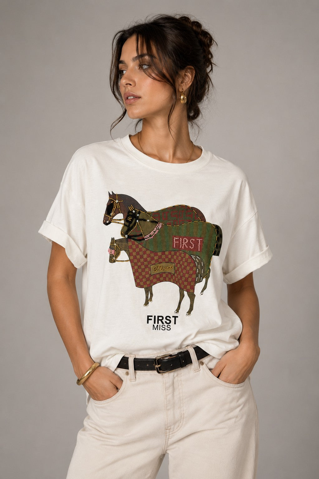 Horse Graphic T-Shirt