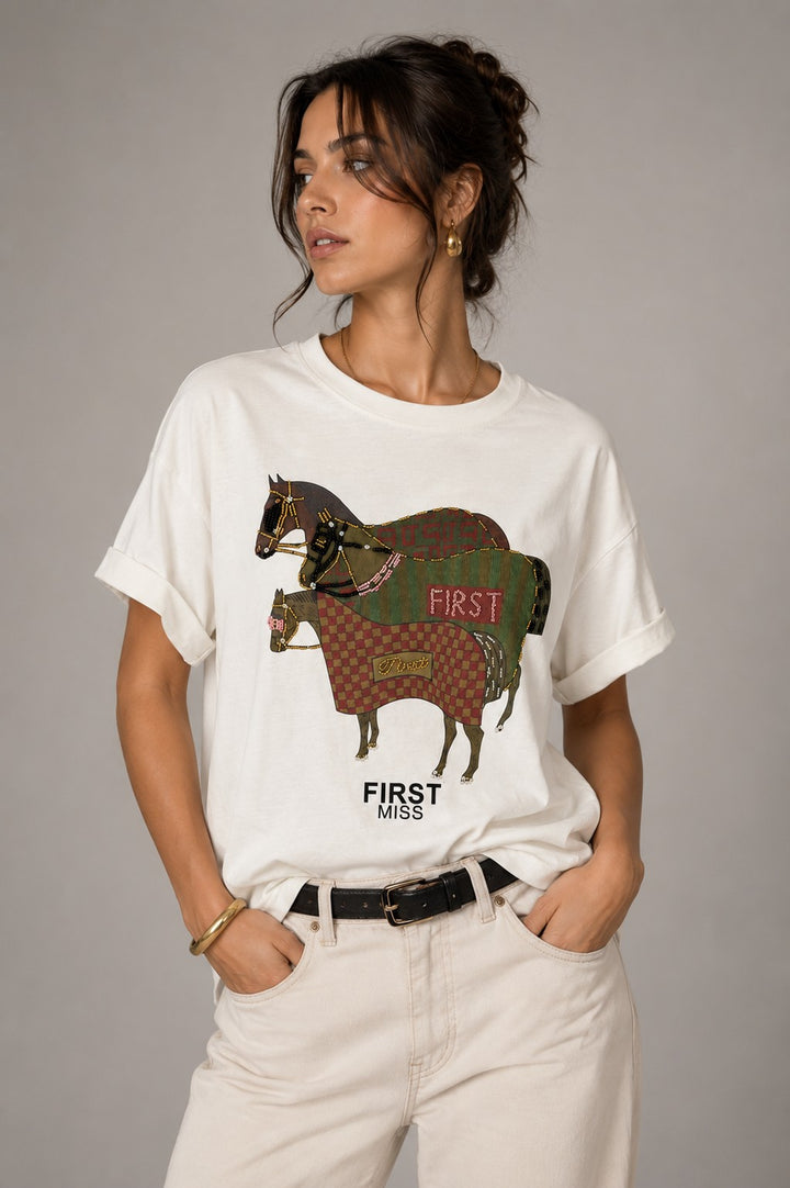 Horse Graphic T-Shirt