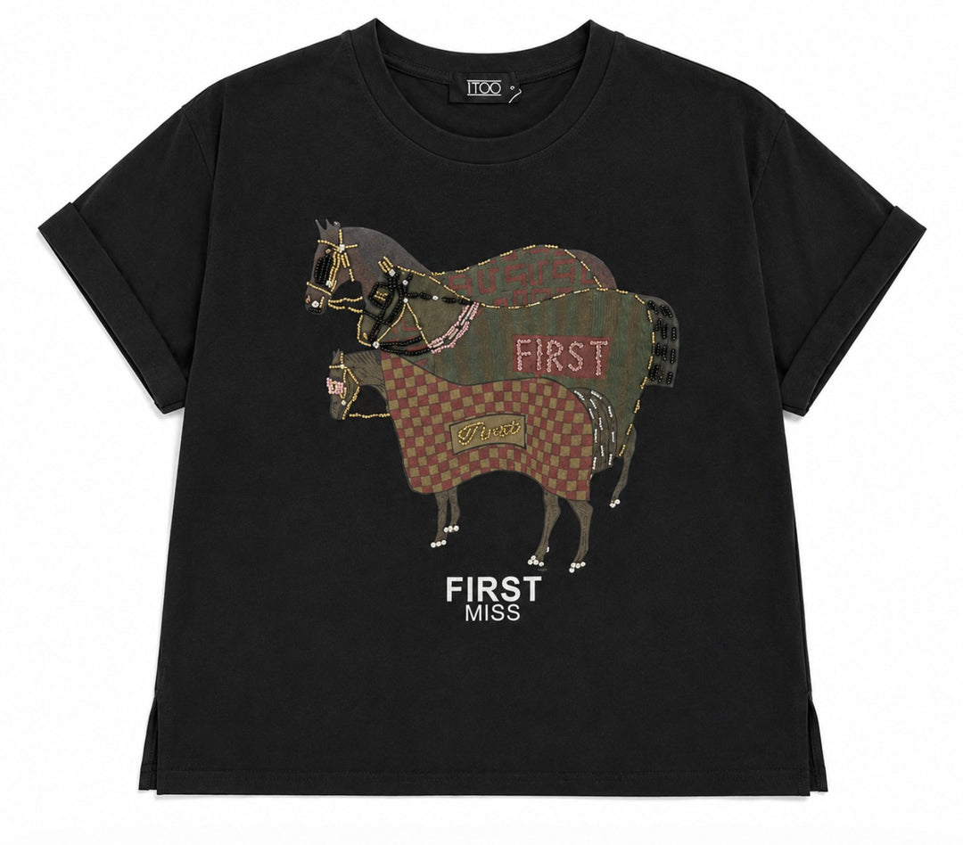Horse Graphic T-Shirt