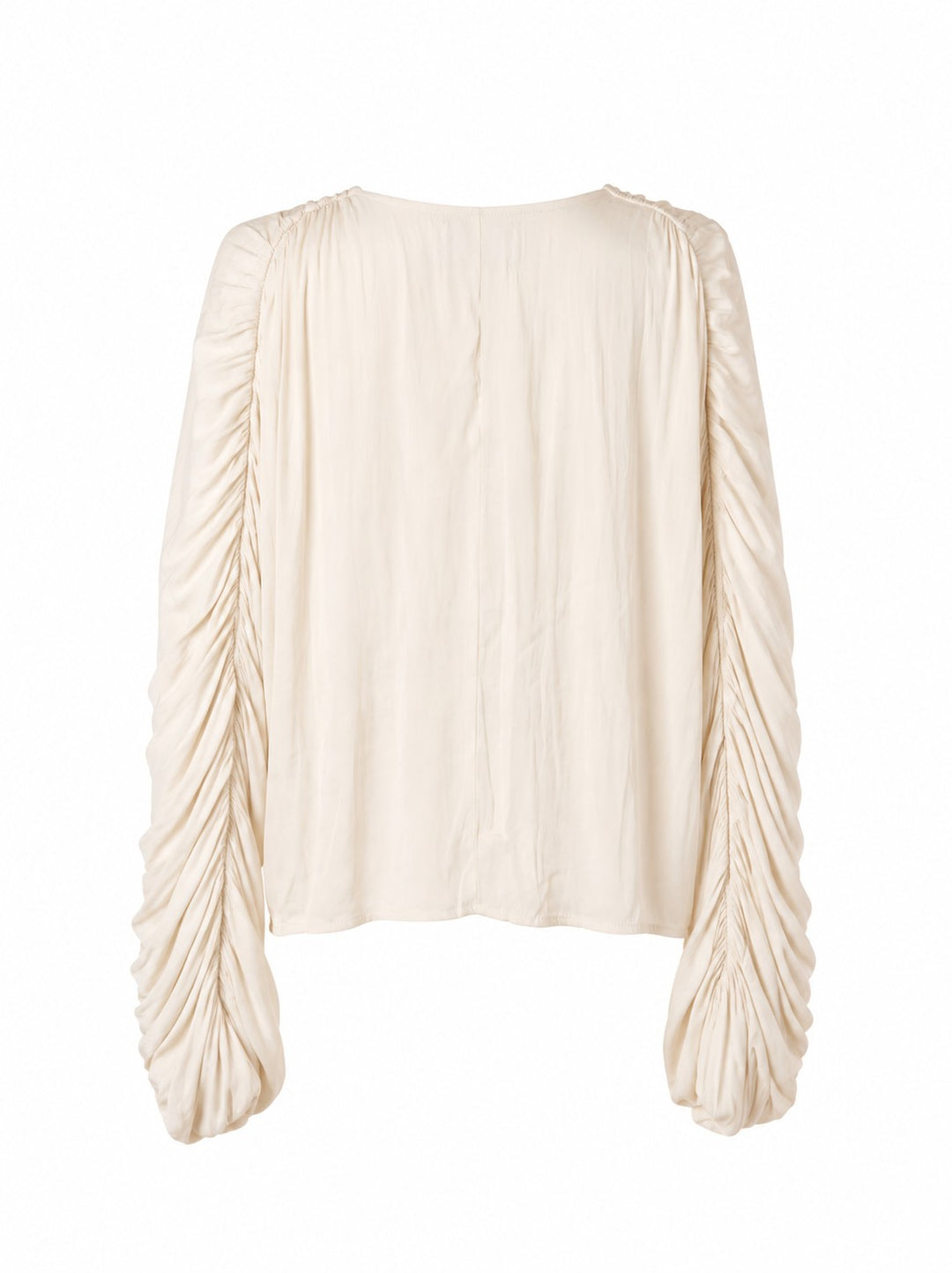 Soft Satin tie blouse