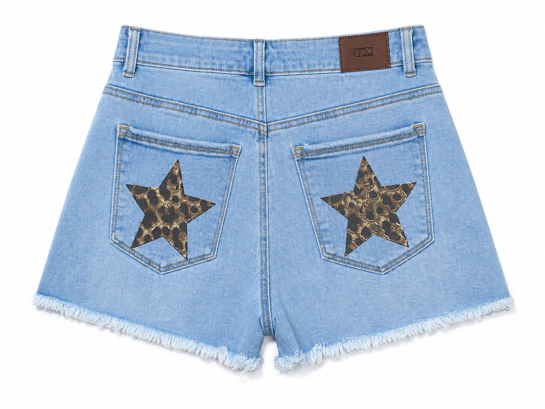 Shorts with Studs on the side