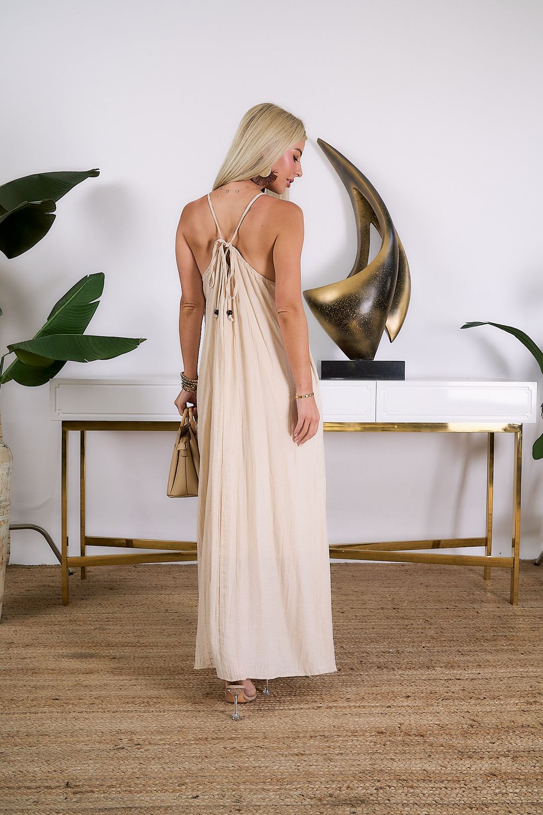 Backless Boho Dress I Too Fashion Backless Boho Dress I Too Fashion