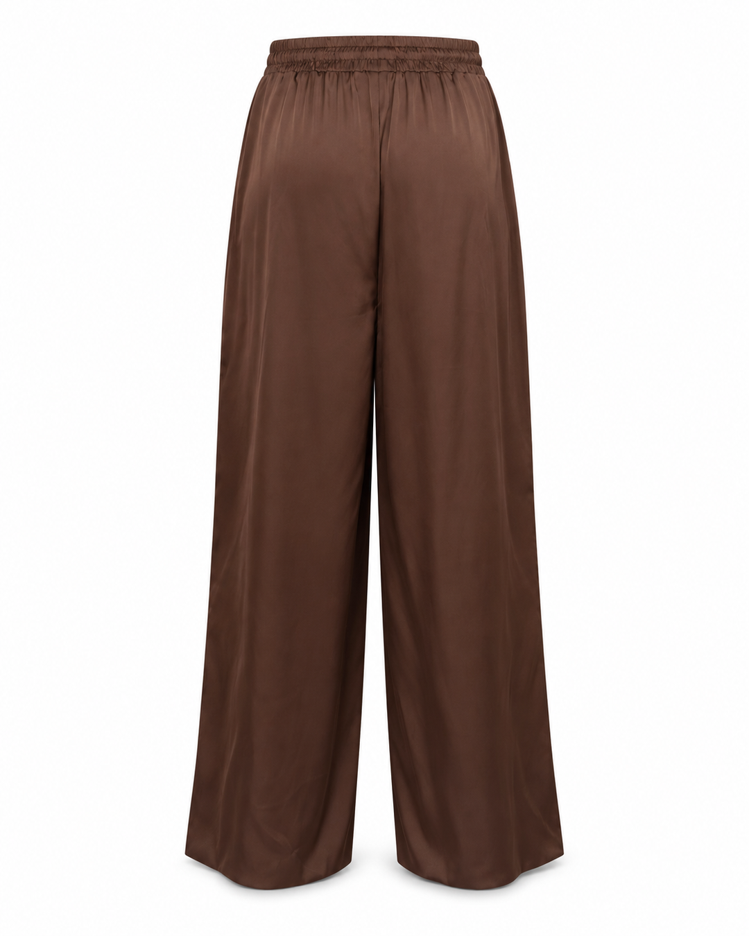 Luxe Satin Balloon Sleeve Two-Piece Set