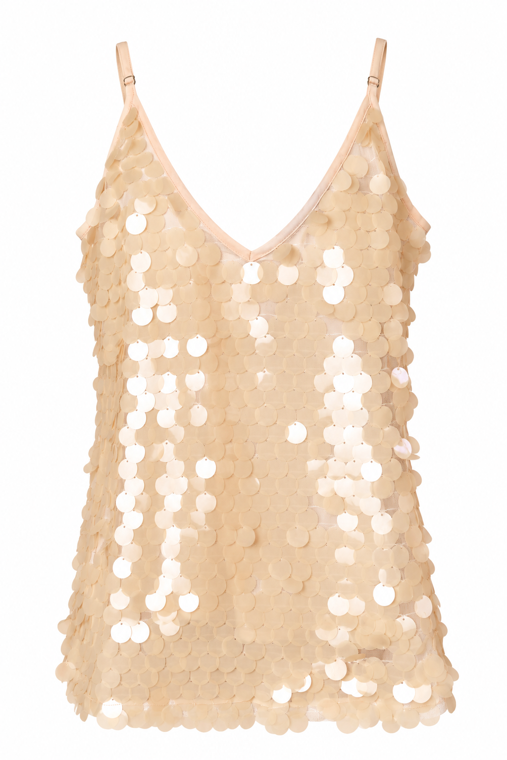 Sequin Cami Top with lining