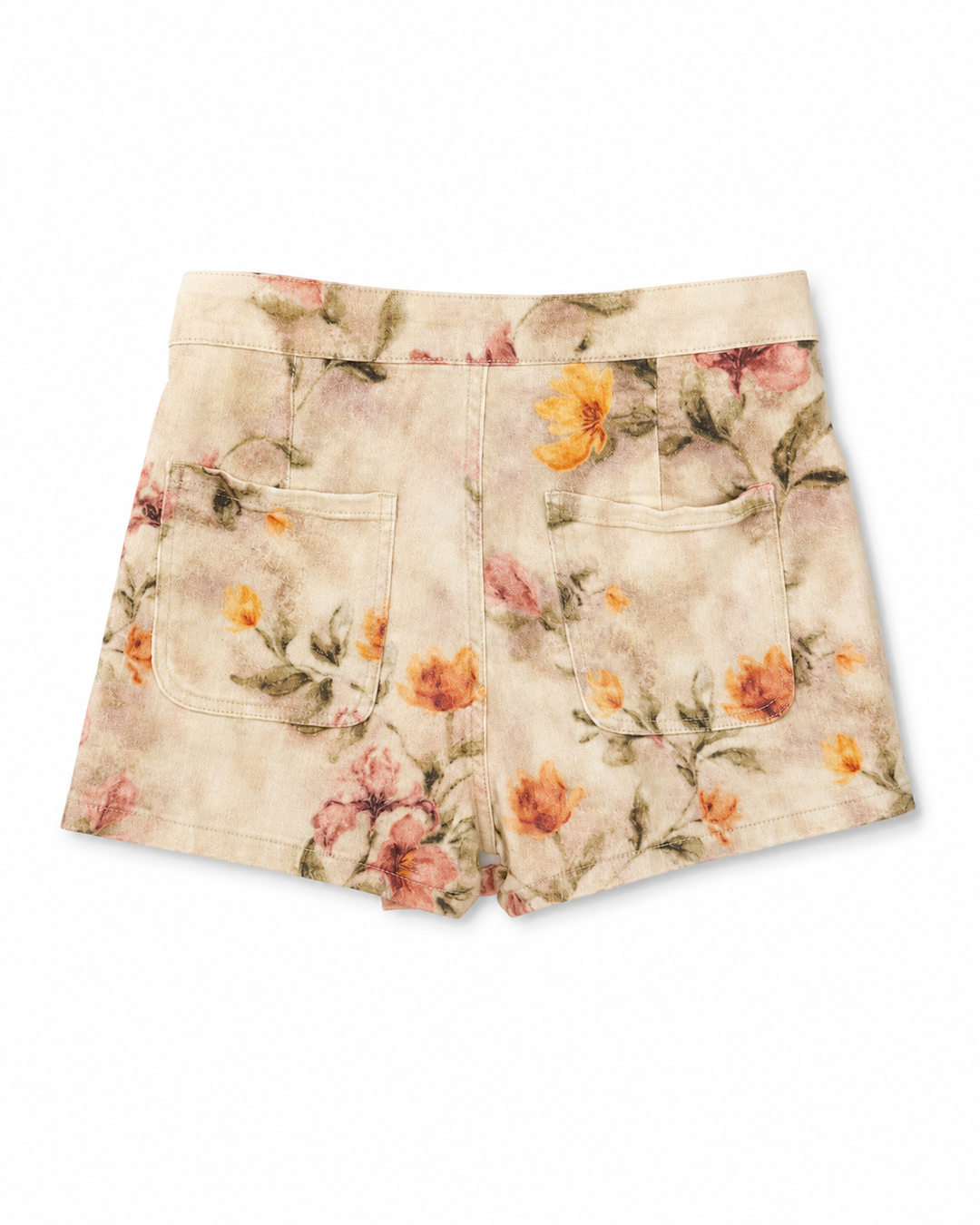 Floral Wrap Skort