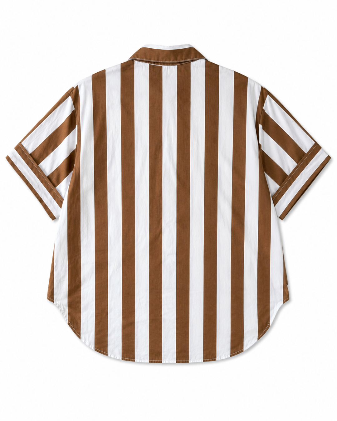 Oversized Vertical Stripe Shirt