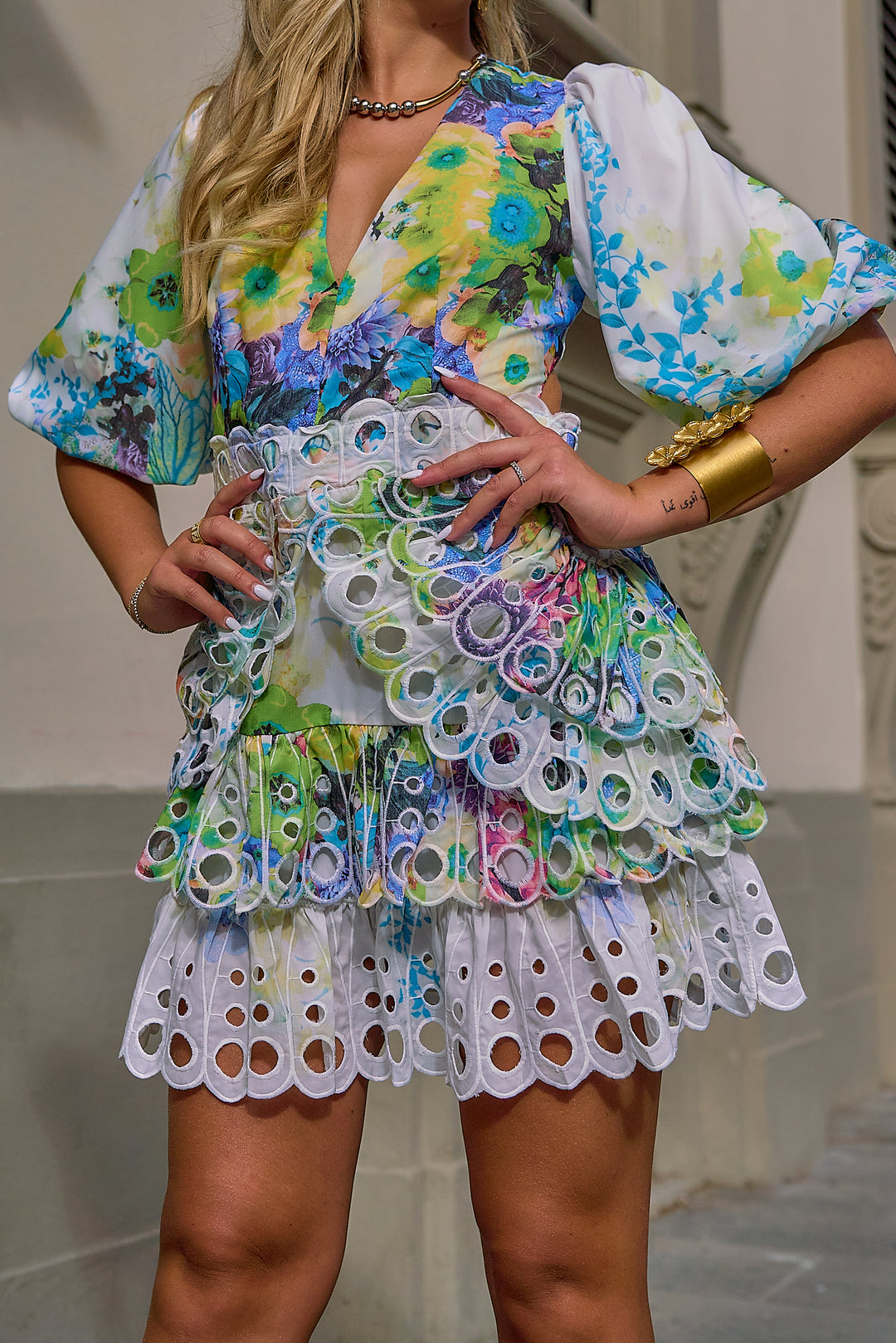 Virginia Floral Printed Dress