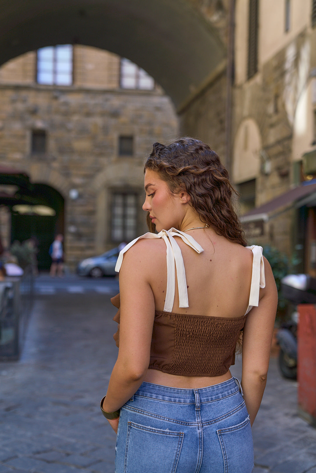 Martina Tiered Ruffle Top