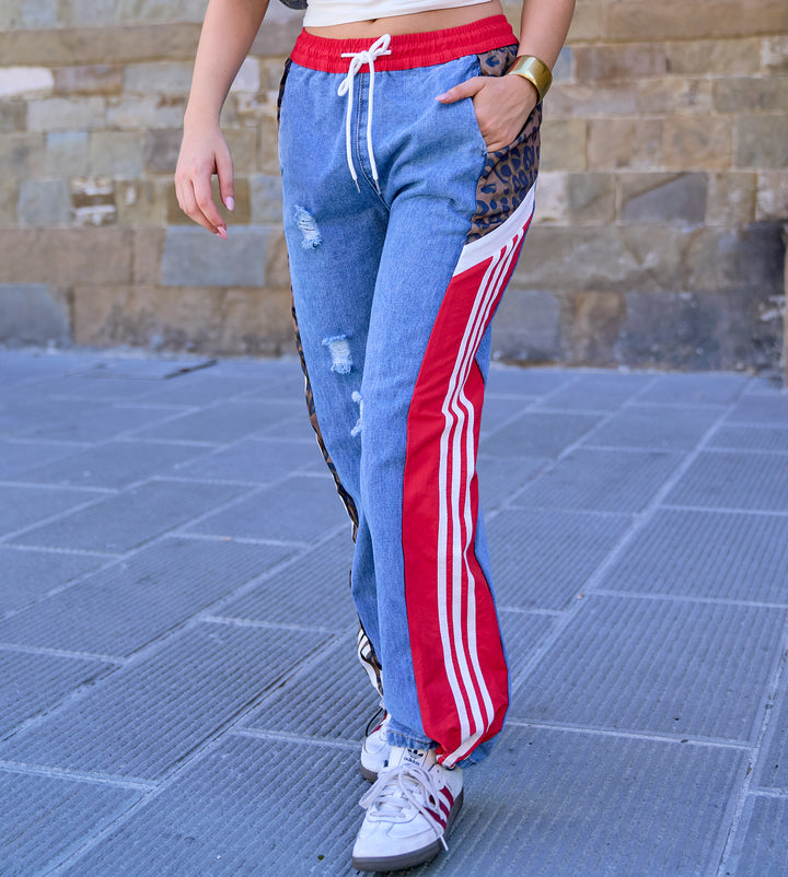 Lara Street Style Track Jeans