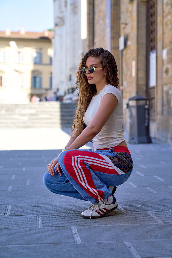 Lara Street Style Track Jeans
