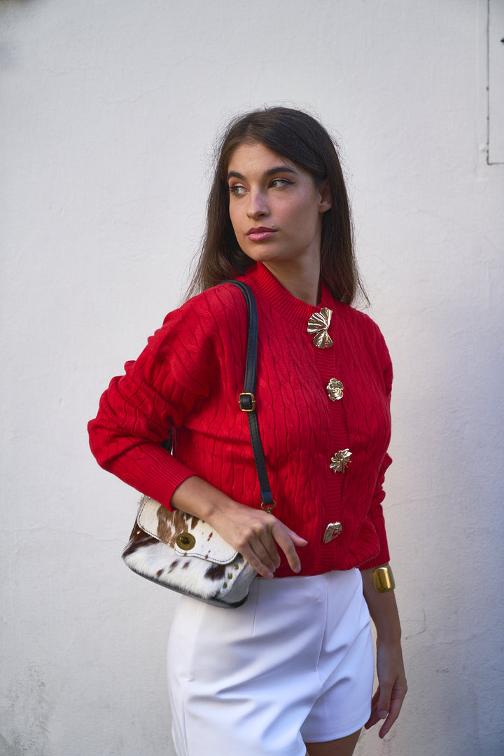 Valentina Cable Knit Sweater