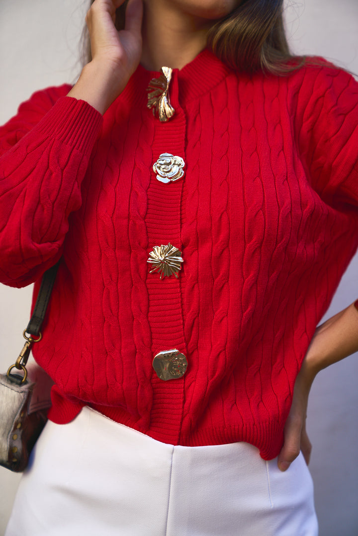 Valentina Cable Knit Sweater