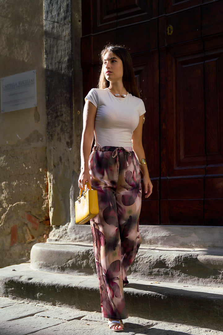 Camille Bloom Print Trousers