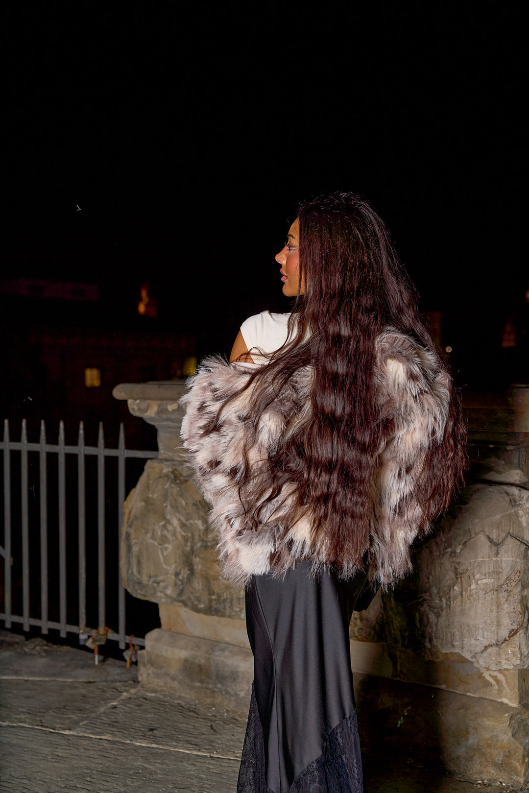 Amara Luxe Faux Fur Coat