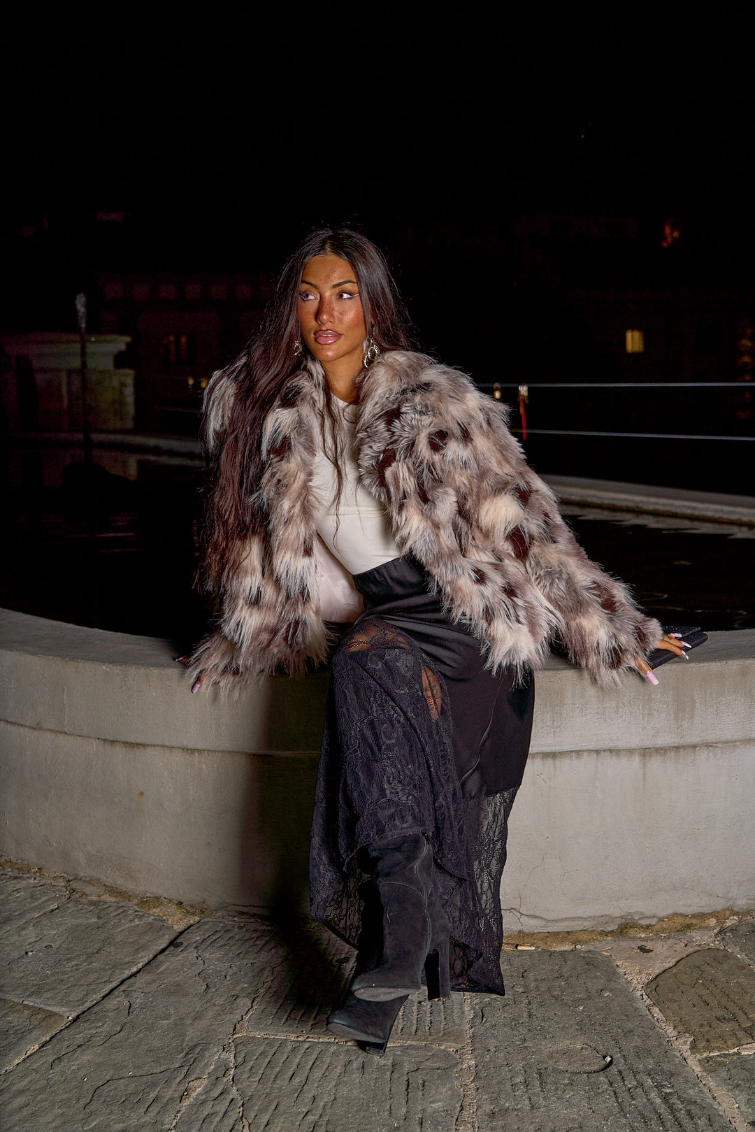 Amara Luxe Faux Fur Coat