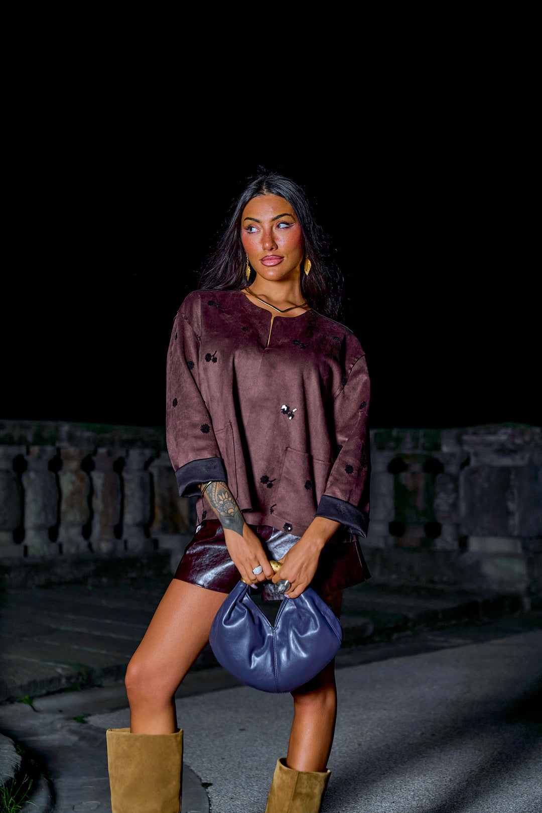 Isabella Floral Accent Blazer