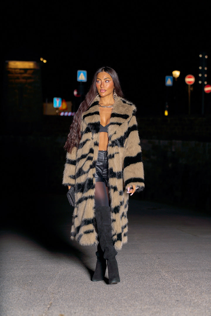 Léna Luxe Full-Length Fur Coat