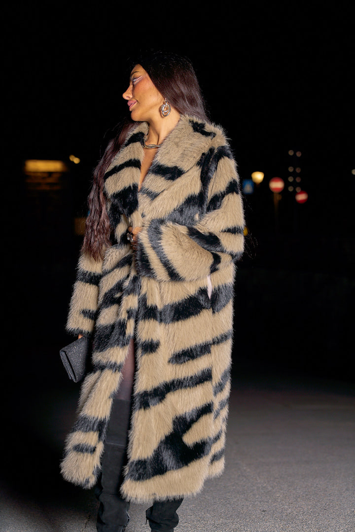 Léna Luxe Full-Length Fur Coat