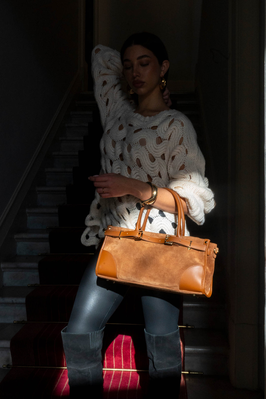 Elena Heritage Structured Bag