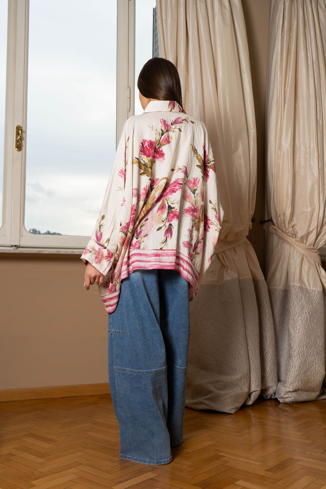 Vaqueros cargo de pierna ancha