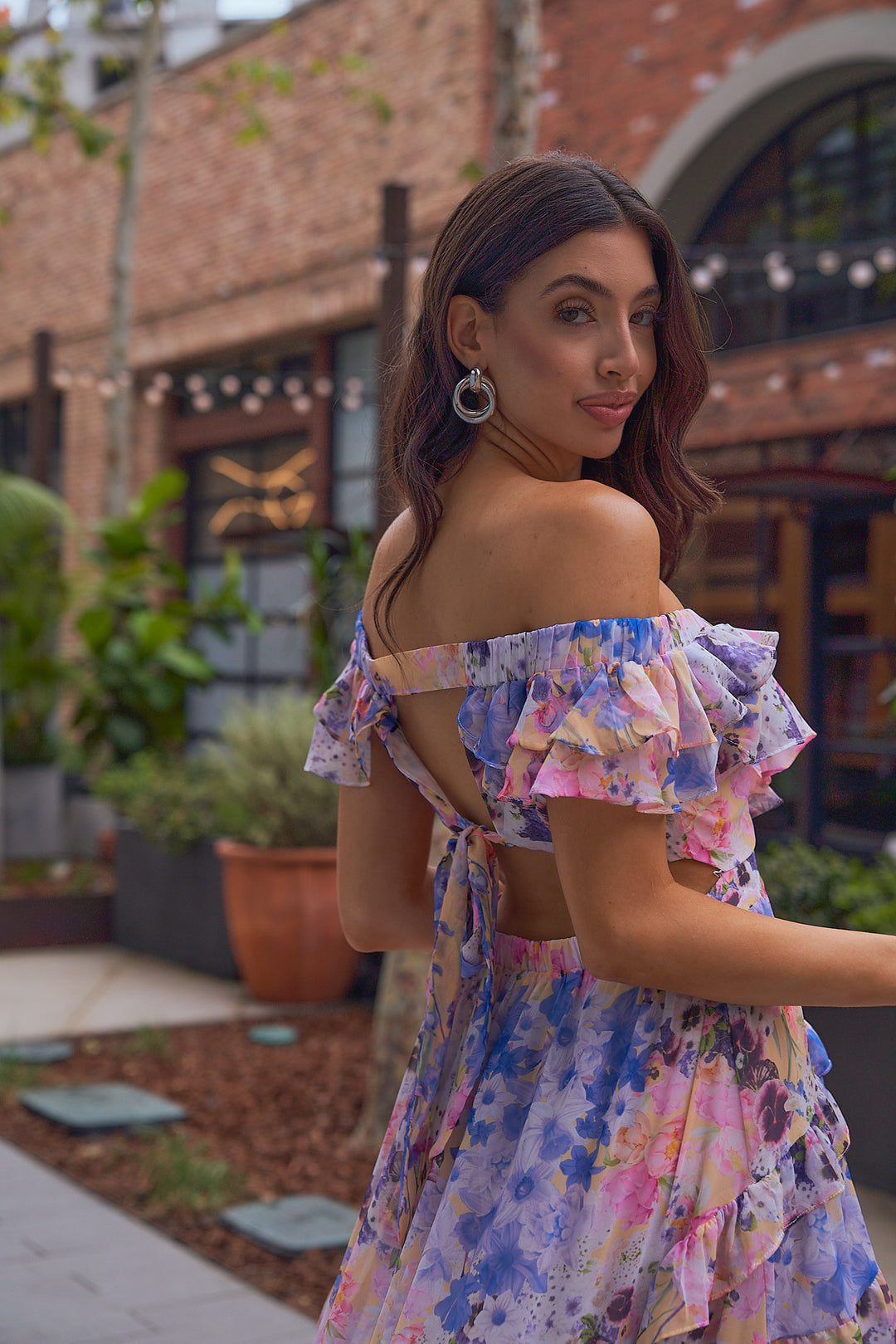 Floral Printed Asymmetrical Dress I Too Fashion Floral Printed Asymmetrical Dress I Too Fashion