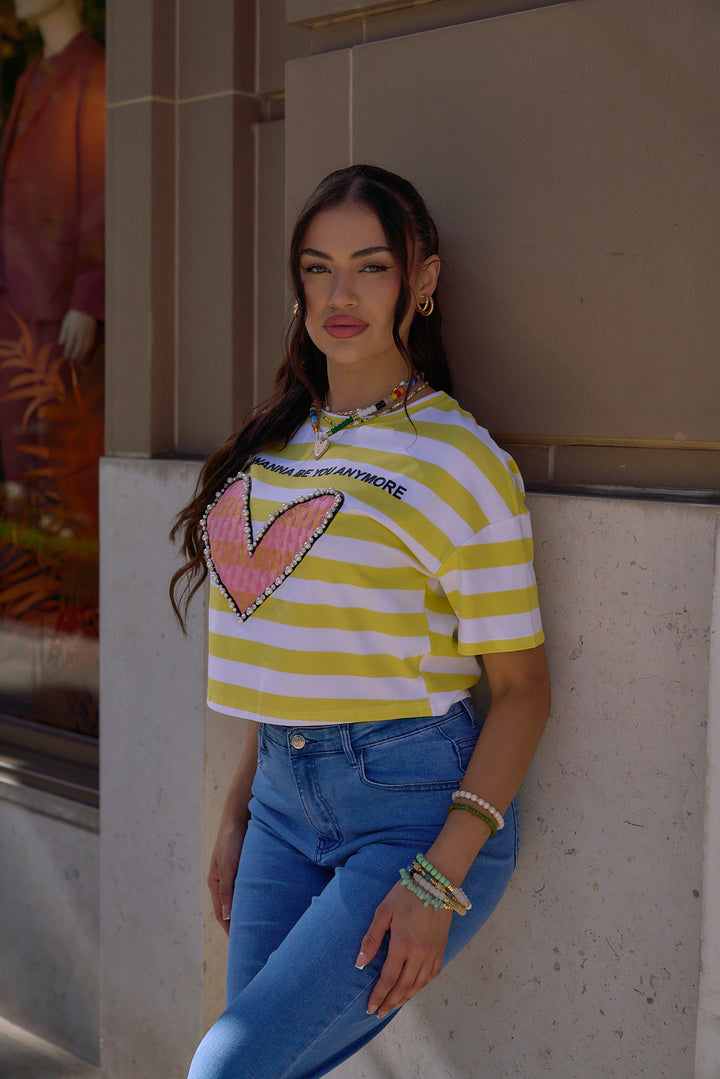 Striped I don't Wanna Be You Anymore