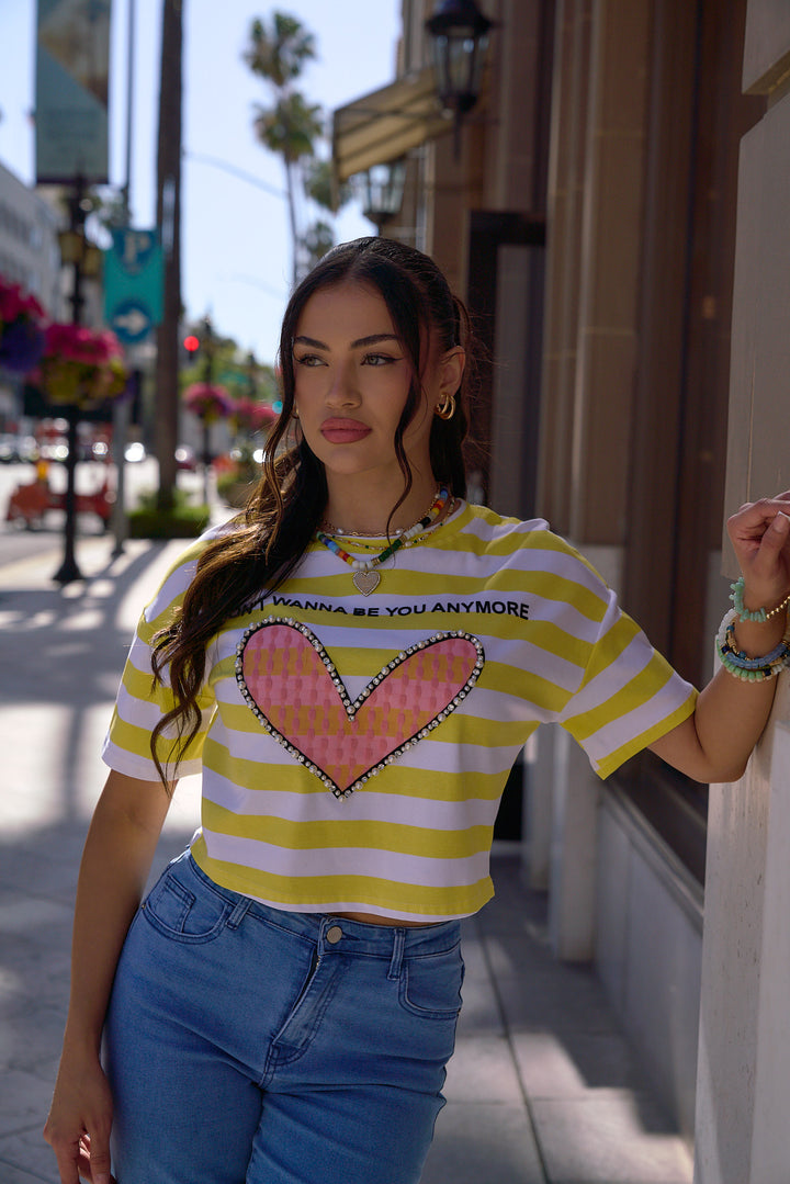 Striped I don't Wanna Be You Anymore