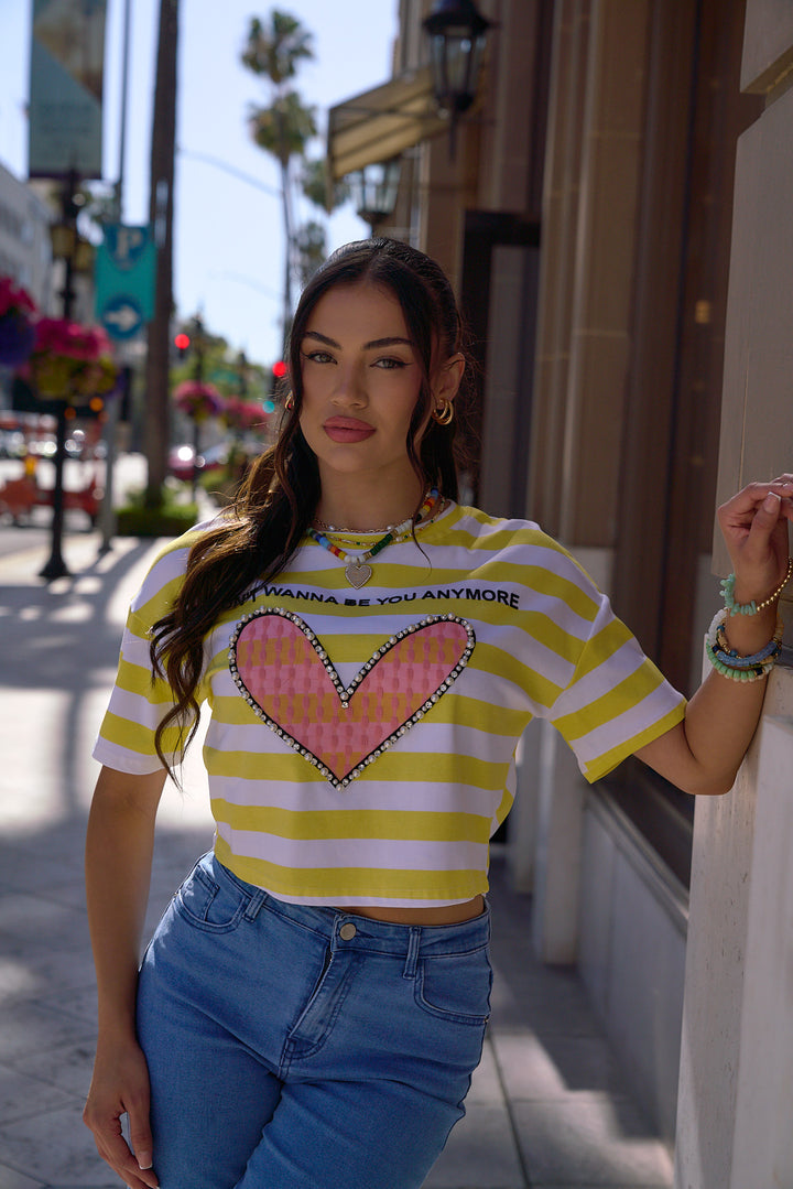 Striped I don't Wanna Be You Anymore