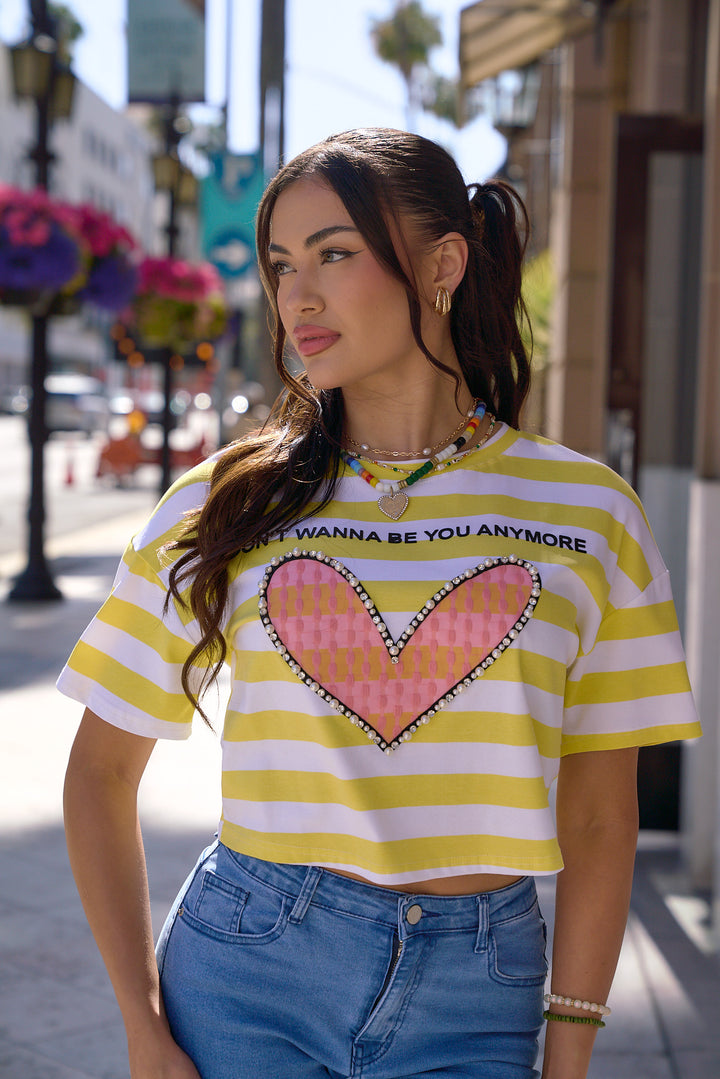 Striped I don't Wanna Be You Anymore