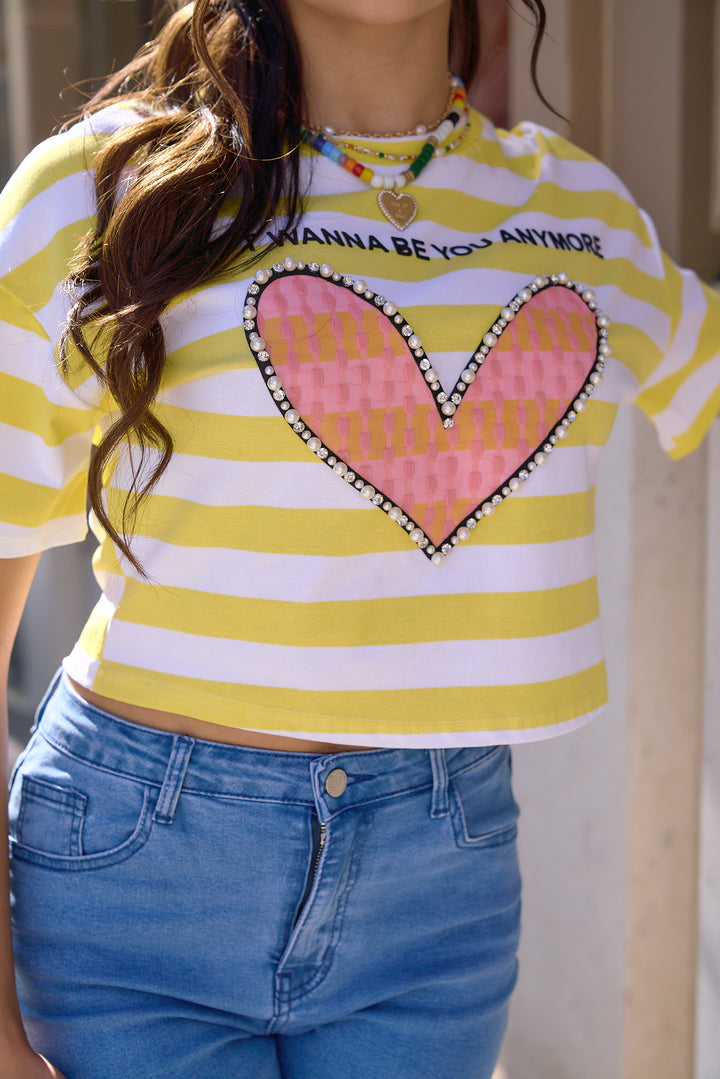 Striped I don't Wanna Be You Anymore