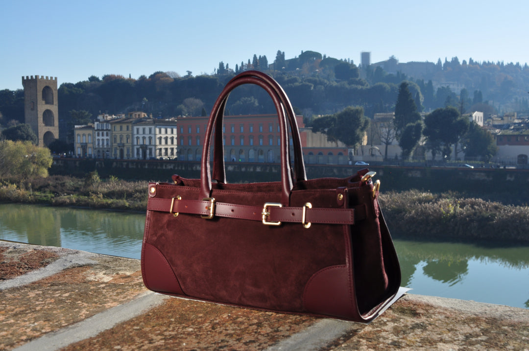 Elena Heritage Structured Bag