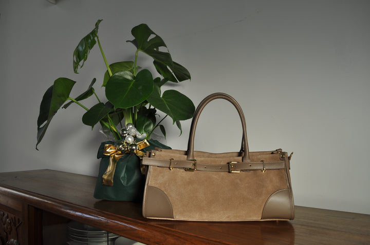Elena Heritage Structured Bag