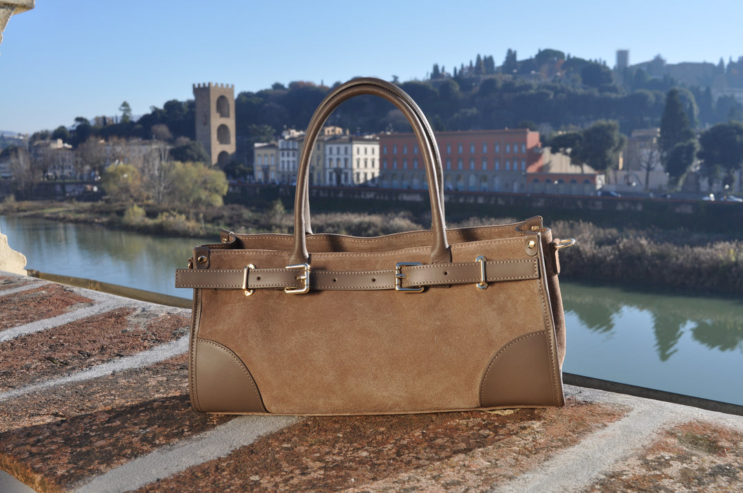 Elena Heritage Structured Bag