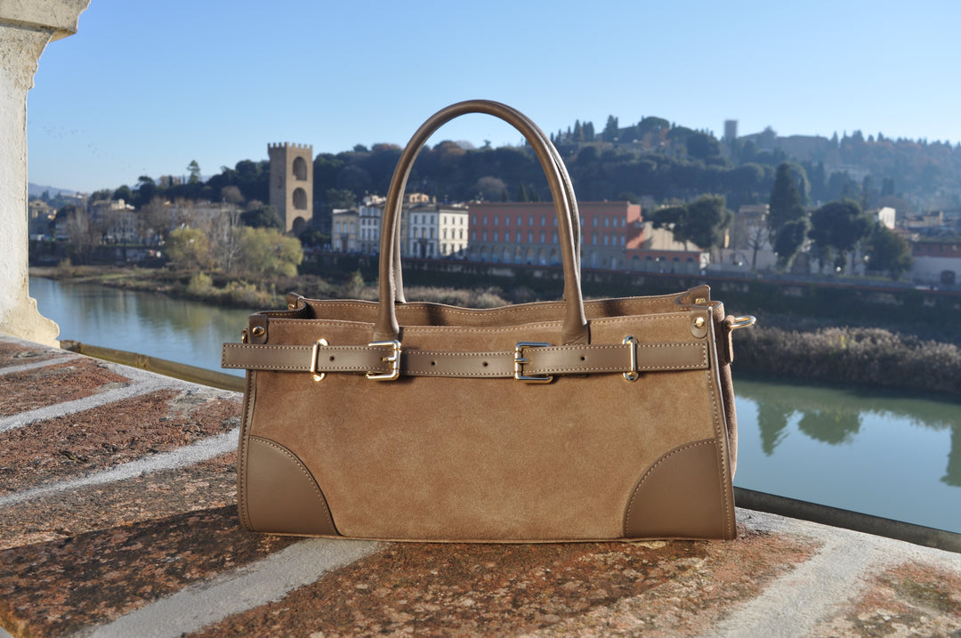 Elena Heritage Structured Bag