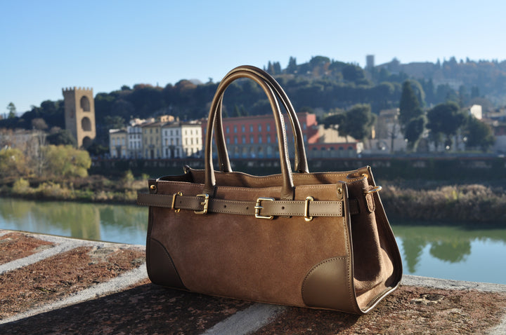 Elena Heritage Structured Bag