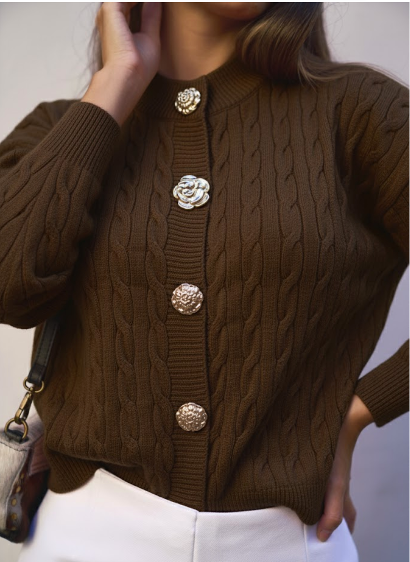 Valentina Cable Knit Sweater